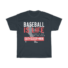 Load image into Gallery viewer, Baseball is Life Tee - Inside The Batters Box