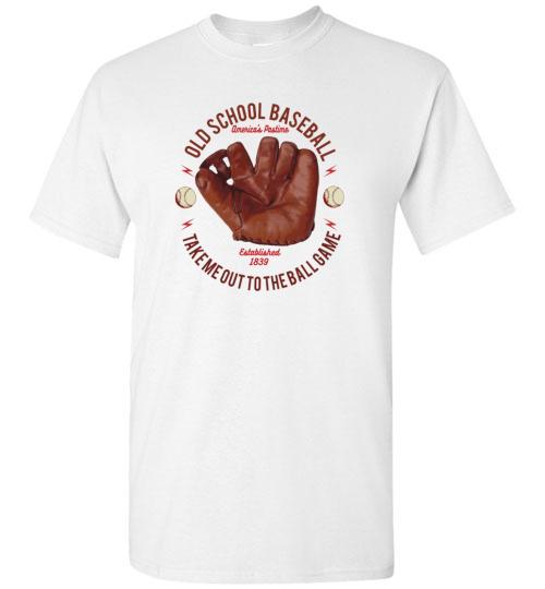Old School Baseball T-Shirt - Inside The Batters Box
