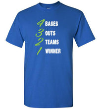 Load image into Gallery viewer, 4 Bases T-Shirt - Inside The Batters Box