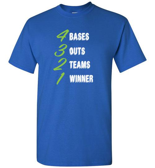 4 Bases T-Shirt - Inside The Batters Box